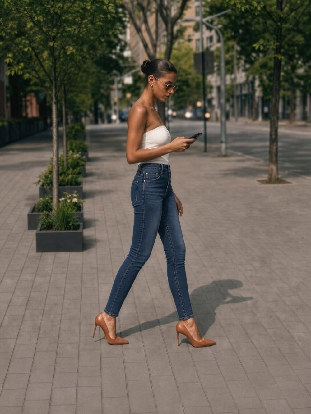 Citizens of Humanity Chrissy Uber High Rise Skinny Jeans 29 Orbit 1611D-989 - Picture 9 of 16